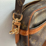 The Sparrow Crossbody Bag - Vintage LV Monogram  in Vachetta