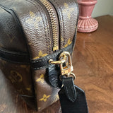 The Sparrow Crossbody Bag - Vintage LV Monogram in Black