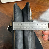 The Junco - Vintage Prada Shoulder Bag in Black/Bronze
