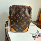 The Parrot Crossbody - Monogram in Vachetta