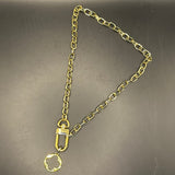 Repurposed LV Necklace