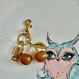 Upcycled Louis Vuitton Padlock Bag Charm