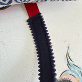 The Peacock Messenger - Gucci Canvas in Blue & Red
