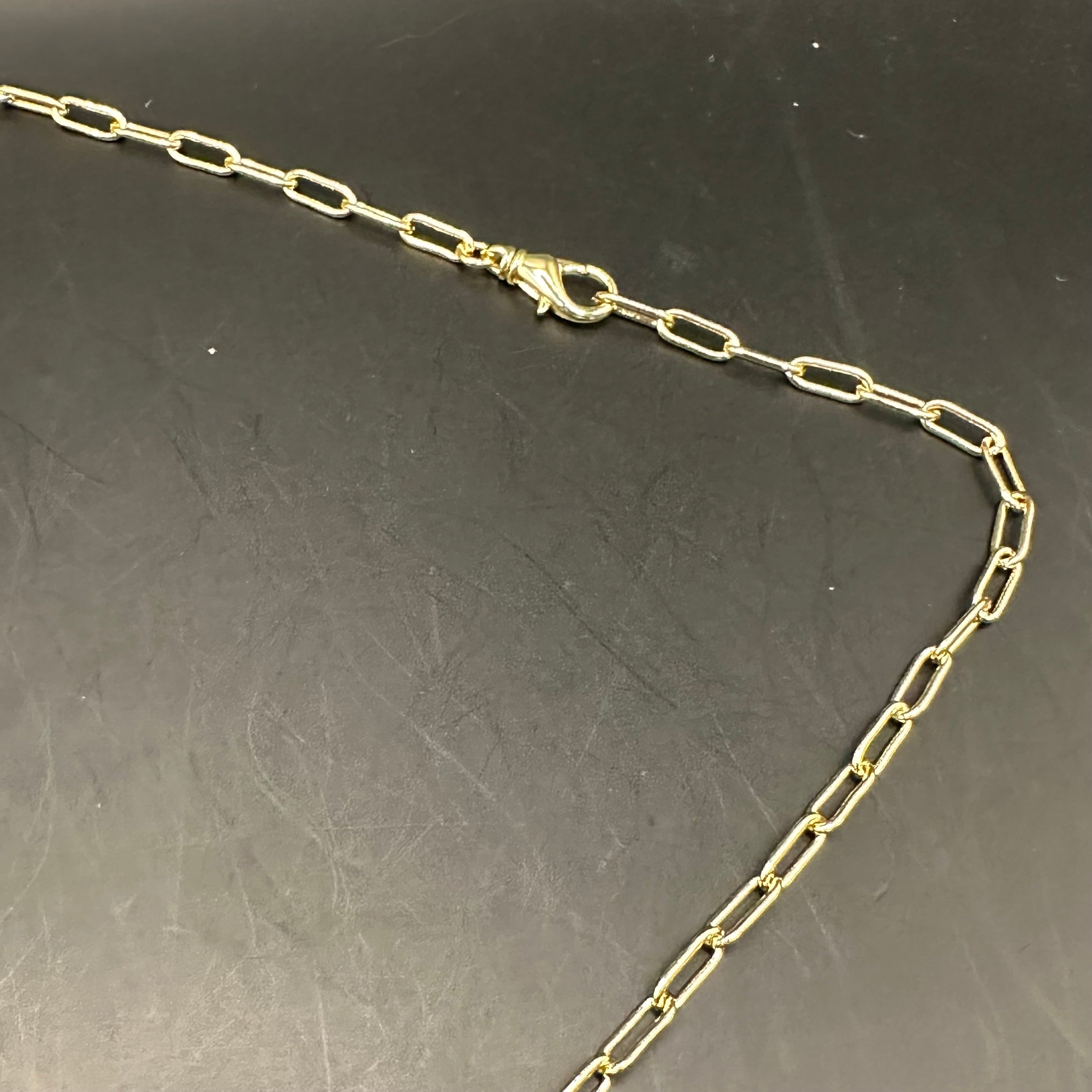 Repurposed LV Key Charm on Blingy Circle Necklace