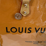The Tote Bag - Classic Orange LV Bag with Vachetta Handles (10x8x6) with Button