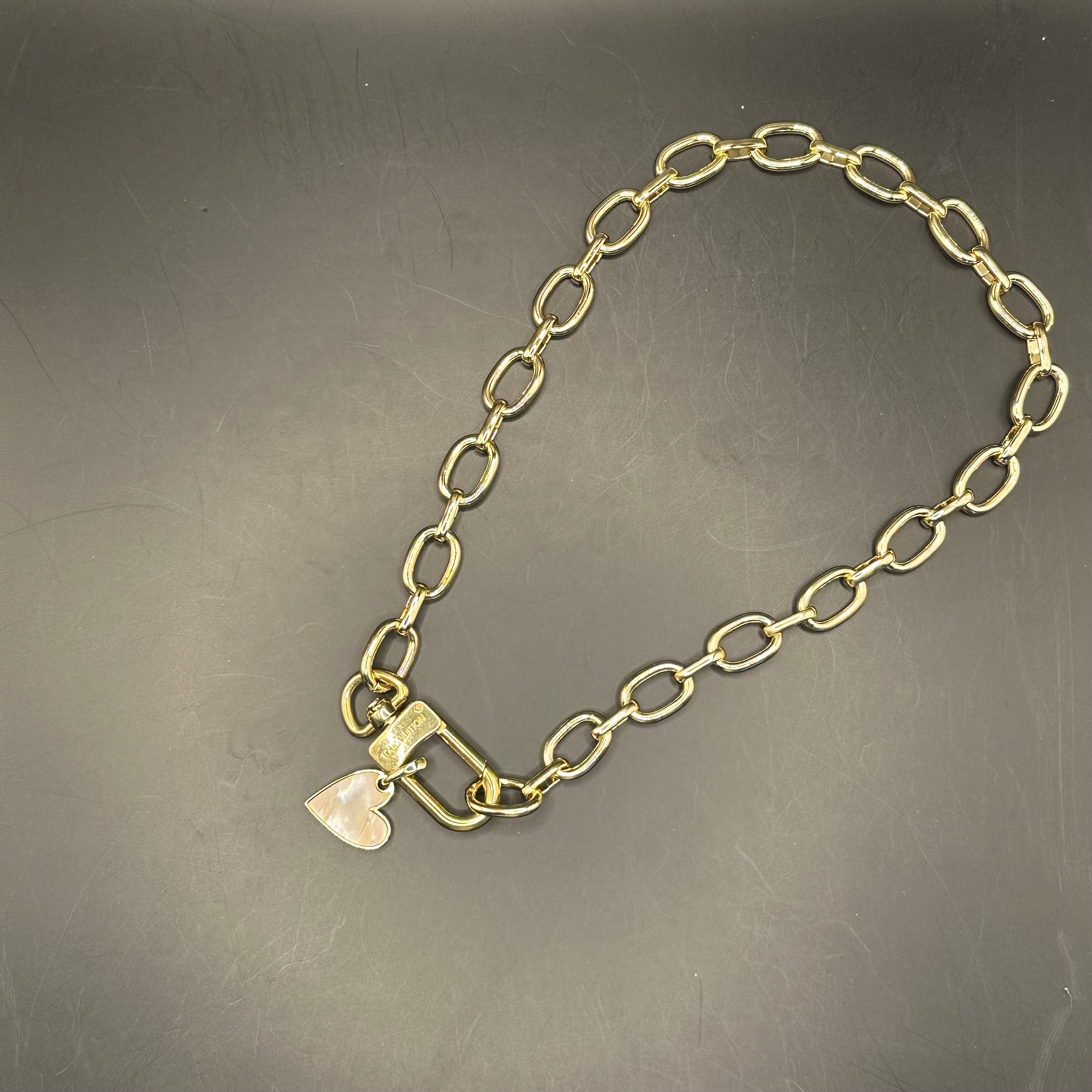 Upcycled Louis Vuitton Necklace