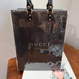 The Gucci Tote Bag in Black (10x13.5x5.5)