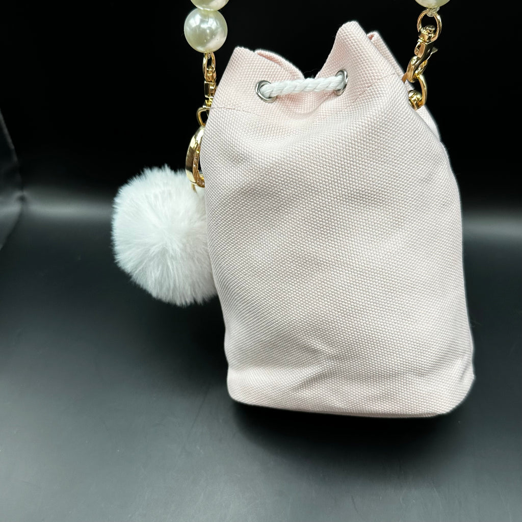 The Junco Pearl Handbag  - Pale Pink Dior