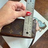 The Sparrow Crossbody Bag - Vintage LV Monogram  in Vachetta