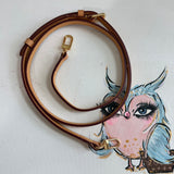 Vachetta Crossbody Strap - 1/2 inch wide