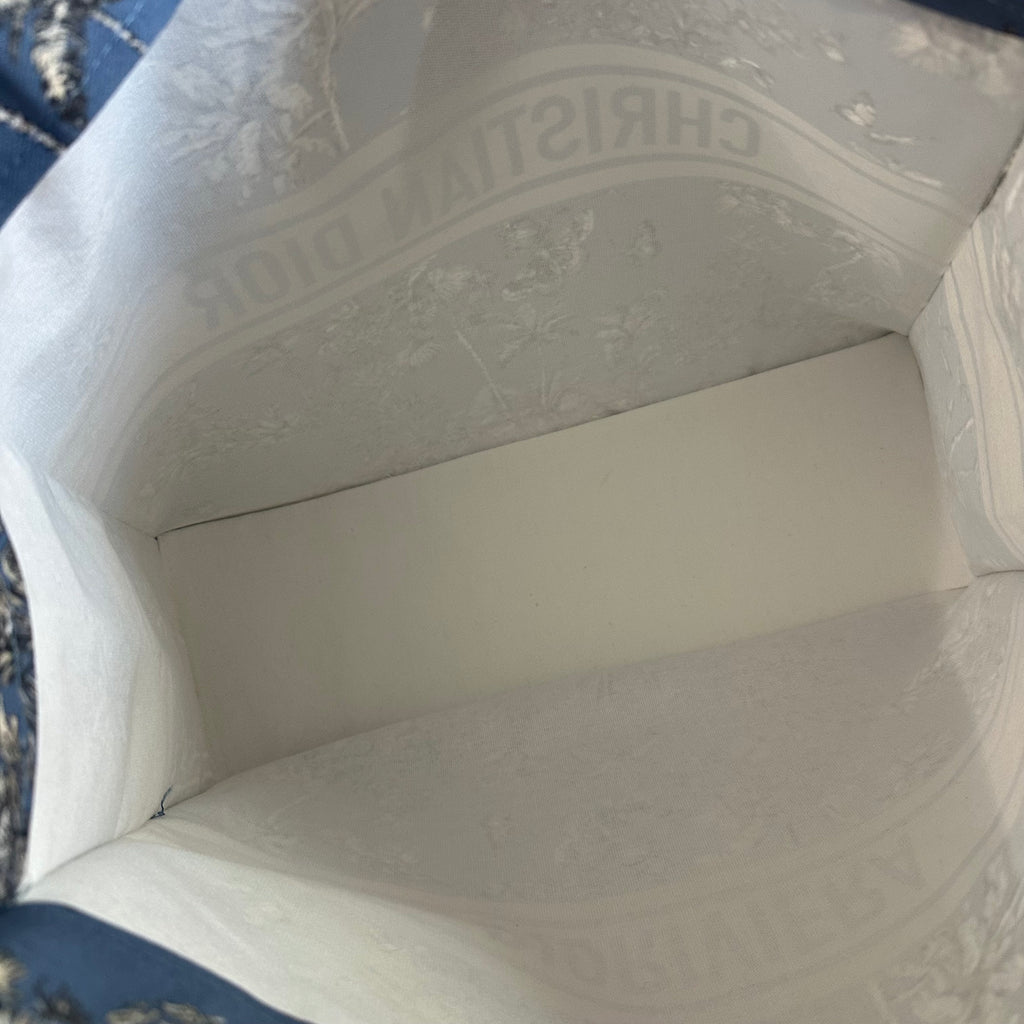 The Tote Bag - Canvas Dior in Blue