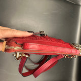 The Junco Crossbody - Gucci Guccisima Leather in Deep Red