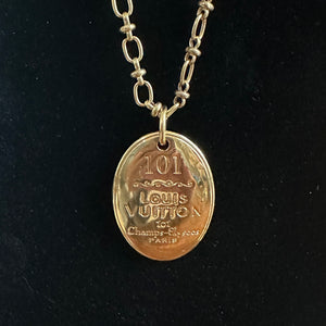 Upcycled Louis Vuitton Necklace