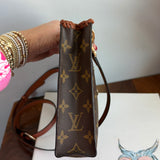 The Swan Crossbody - Vintage Monogram LV in Whiskey