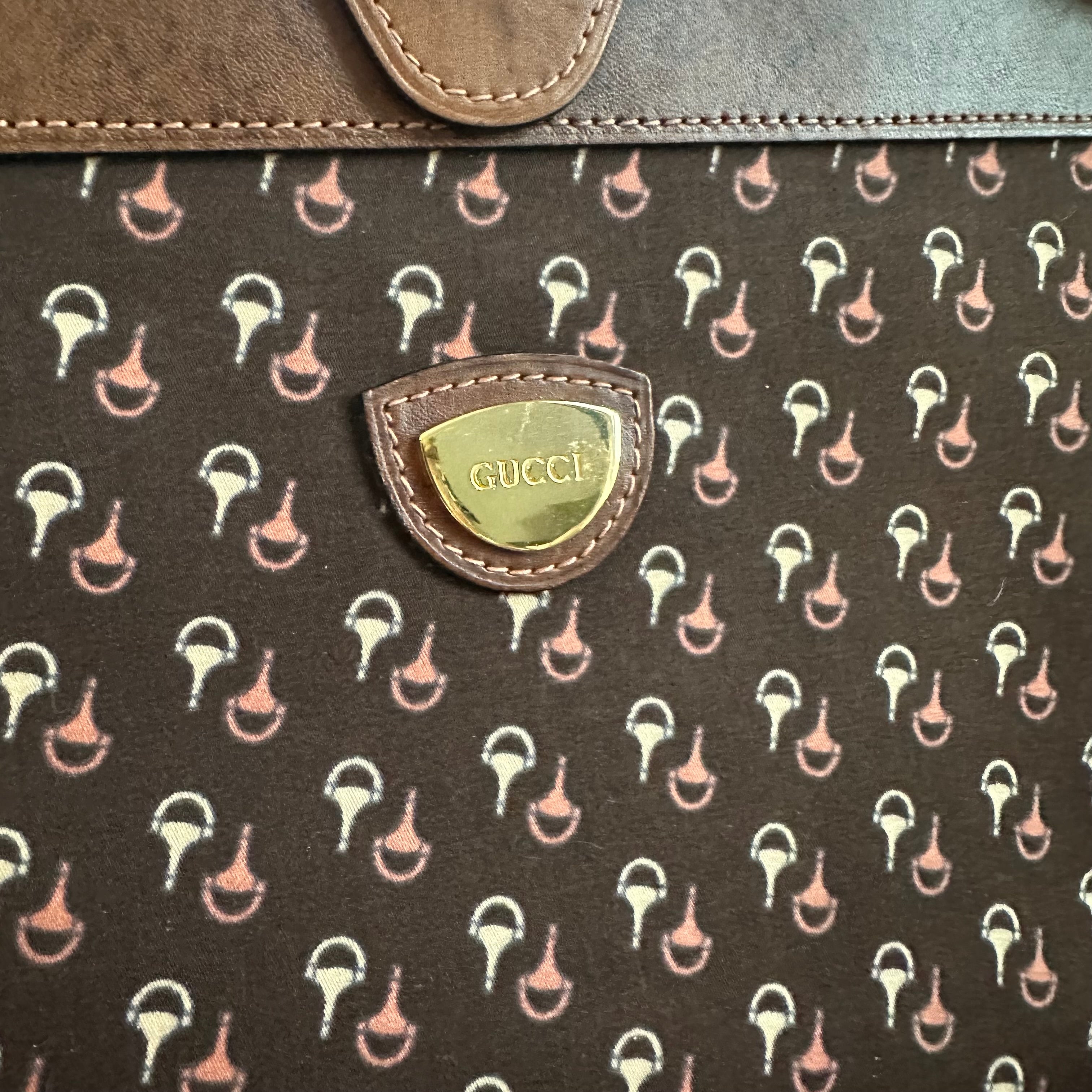 The Swan Crossbody  - Vintage Gucci Horsebit