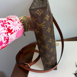 The Swan Crossbody - Vintage Monogram LV in Whiskey
