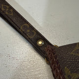 The Junco Wristlet Wallet - Upcycled LV Monogram