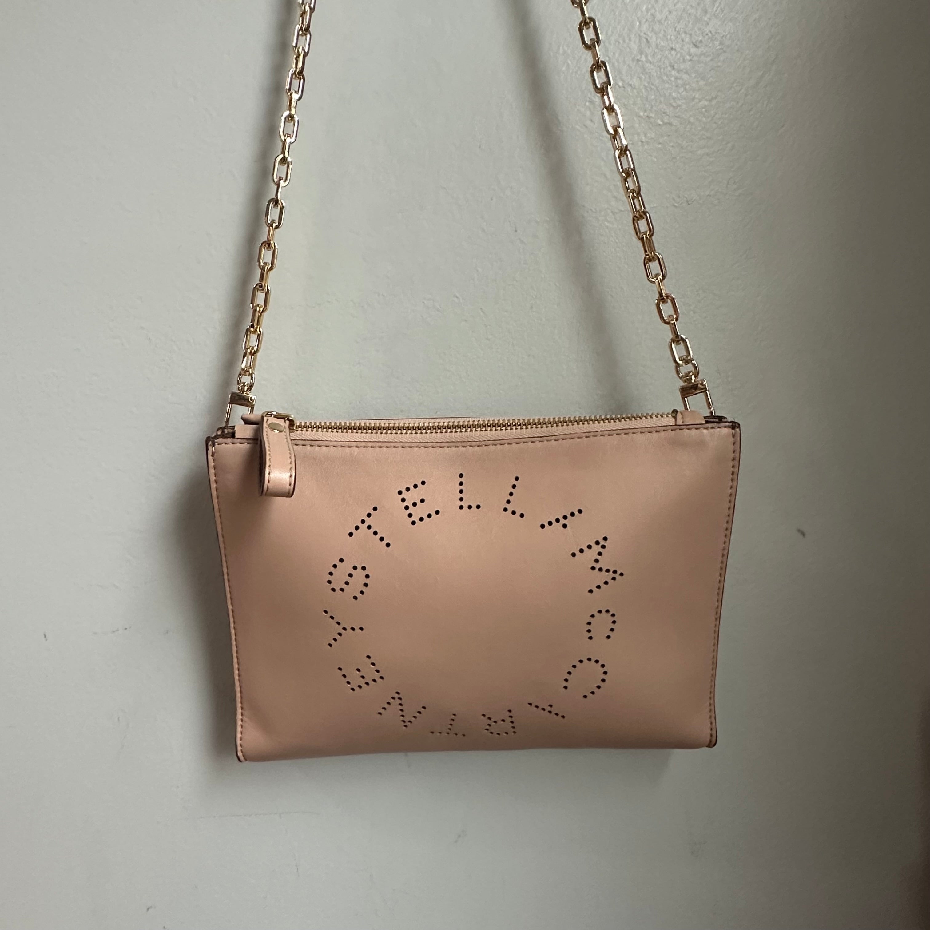 The Junco Crossbody - Vintage Stella McCartney in Blush Pink