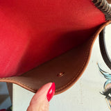 The Falcon Crossbody - Vintage Damier/Monogram Mix in Chocolate