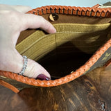 The Swan Crossbody - Vintage LV Monogram in Whiskey