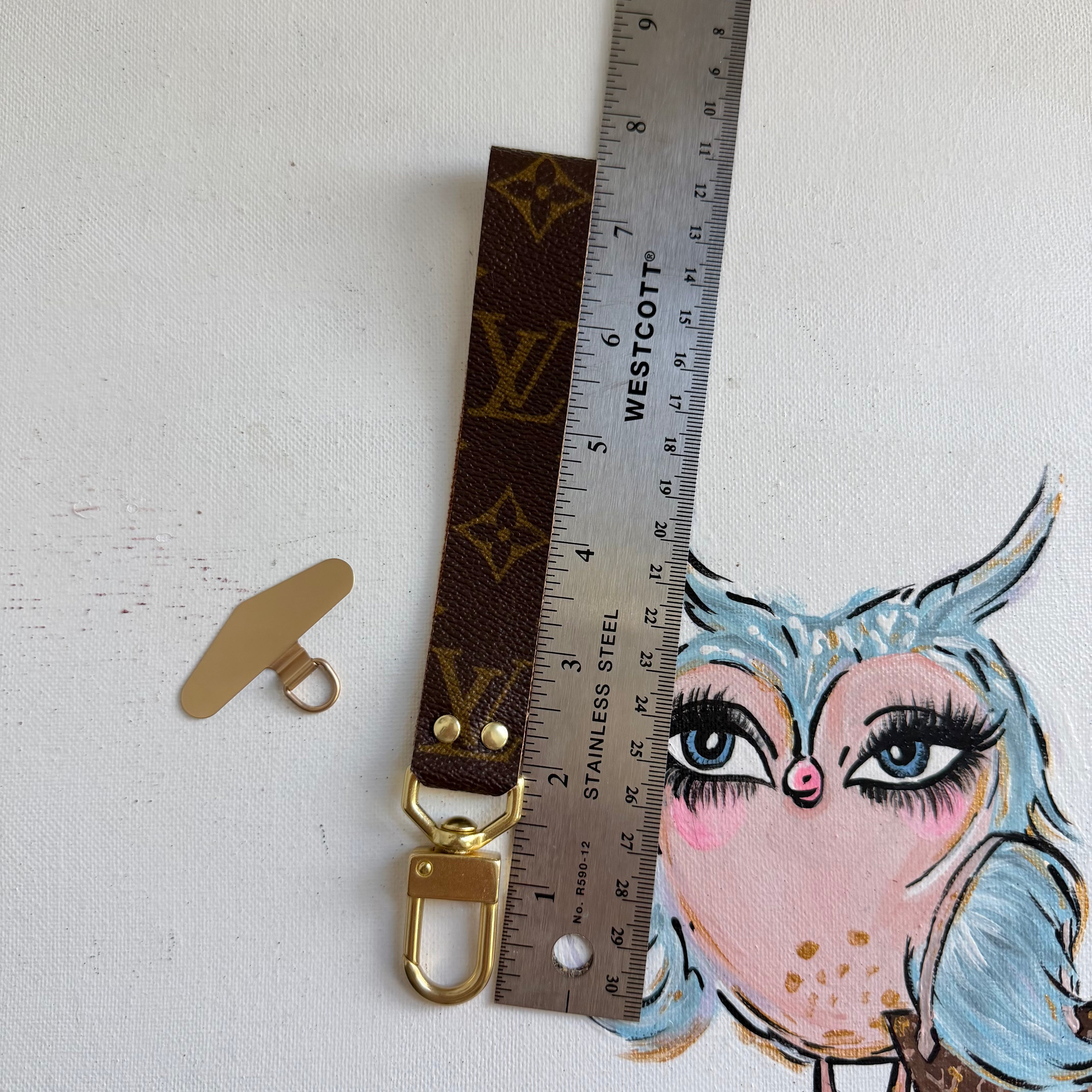 Cellphone Wristlet with LV Monogram