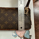The Junco Crossbody - Vintage Monogram in Tan