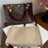 The Swan Crossbody - Vintage LV Monogram in Burgundy