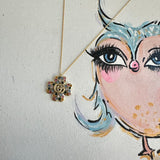 Upcycled GG Necklace