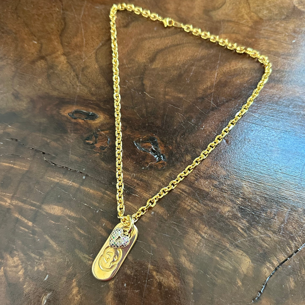 Repurposed Gucci Necklace
