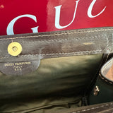 The Junco - Brown Suede Vintage Gucci GG Crossbody (larger)
