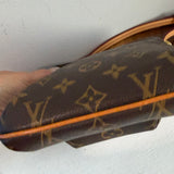 The Junco Crossbody - Vintage Monogram  LV in Vachetta