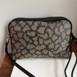 The Junco Crossbody - Vintage YSL in Giraffe Print with Black