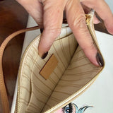 The Chick Wristlet - Upcycled LV in Damier Azur