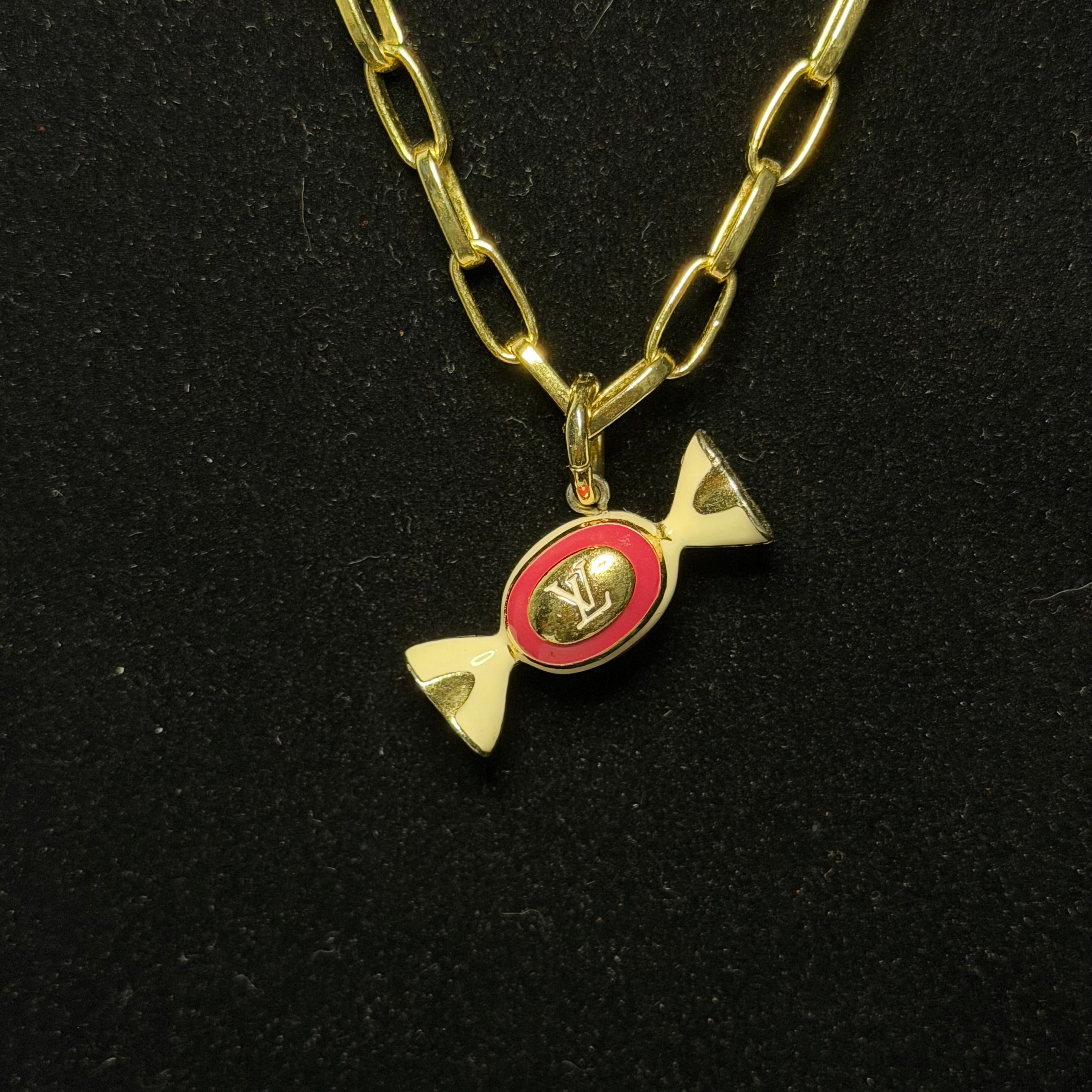 Upcycled Louis Vuitton Necklace