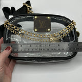 Take Me Out to the Ball Game Clear Fanny Pack/Sling Stadium Bag - Monogram LV