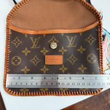 The Falcon Crossbody - Vintage Monogram in Light Tan