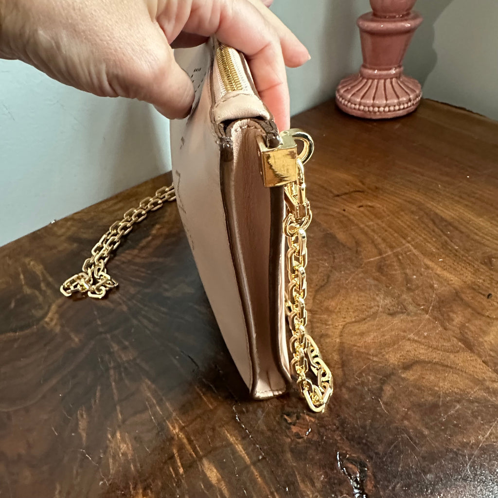 The Junco Crossbody - Vintage Stella McCartney in Blush Pink