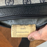 The Junco Crossbody - Vintage Gucci GG Crossbody in Navy