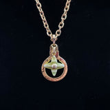 Upcycled LV Necklace
