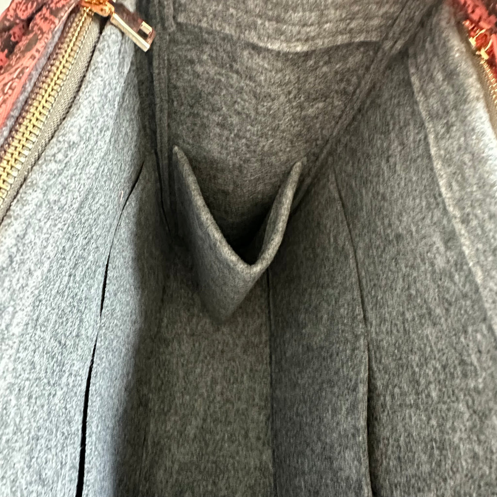 The Tote Bag - Canvas Dior in Salmon Pink/Graphite