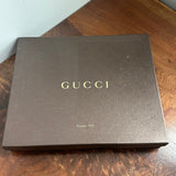 The Swan Messenger - Vintage Imprime Gucci in Black