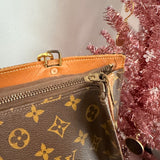 LOUIS VUITTON Monogram Garment Bag Insert with Leather Strap