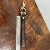 Blingy LV Monogram Wristlet Keychain