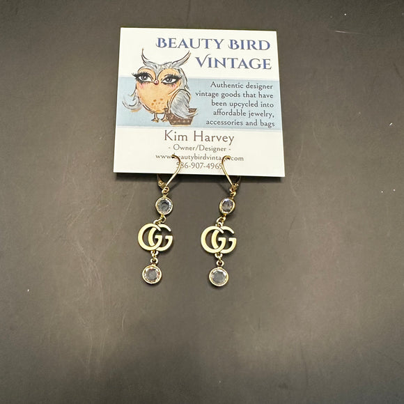 Upcycled Gucci Earrings