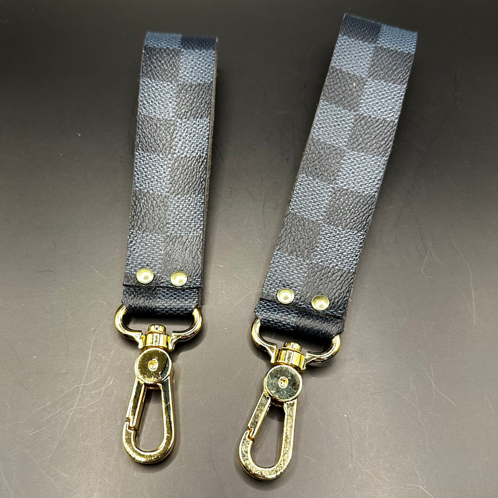 LV Damier Cobalt Wristlet Keychain