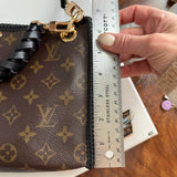 The Swan Crossbody - Vintage LV Monogram in Black