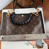 The Swan Crossbody - Vintage LV Monogram in Black