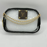 Take Me Out to the Ball Game Clear Fanny Pack/Sling Stadium Bag - Monogram LV