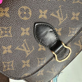 The Swift Crossbody - Vintage Monogram in Black