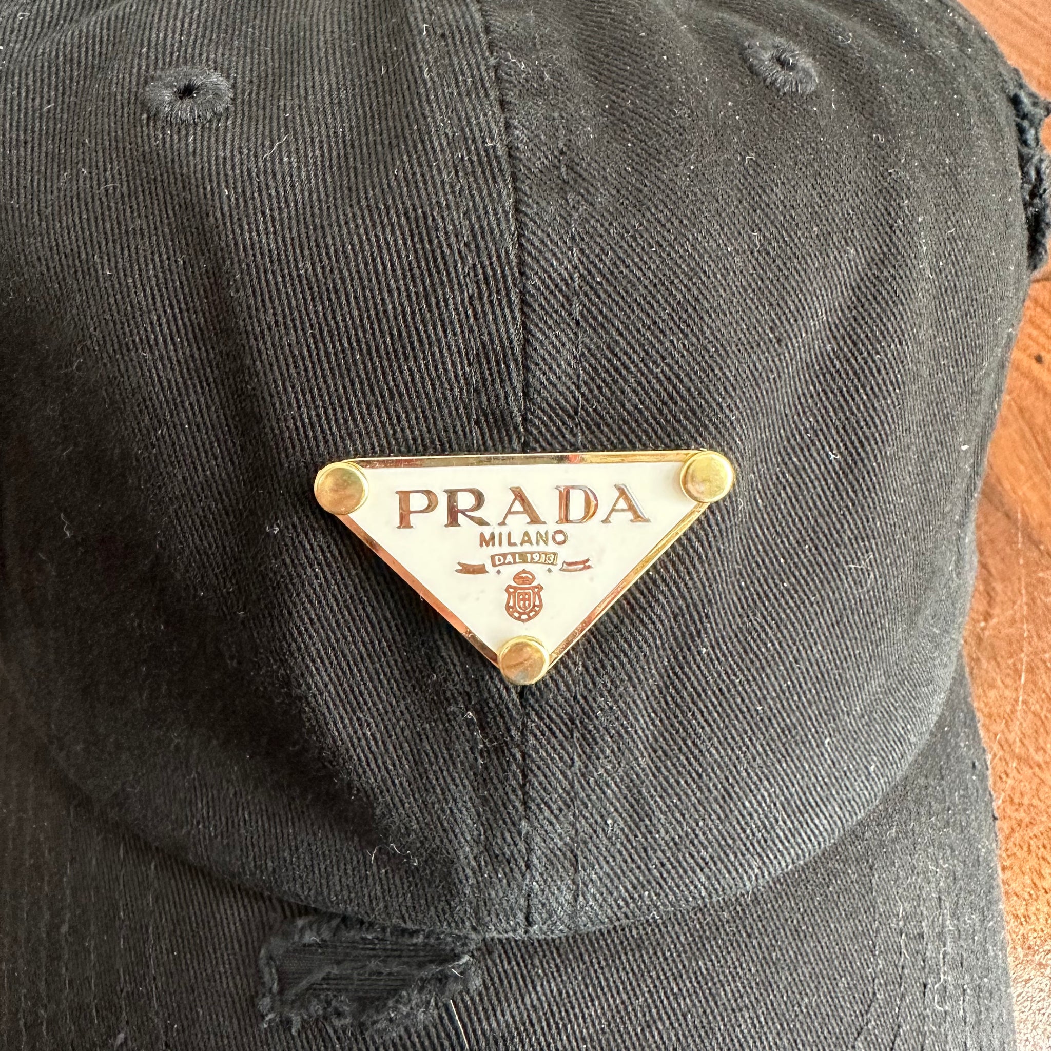 PRADA Inspired Dreamcore Custom Cap PRADA Inspired Dreamcore Custom Cap
